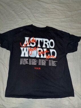 Tracis Scott x Astro World “Wish You Were Here” Tour Merch